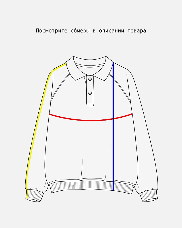 Толстовка Anteater Polo Crew - фото 7